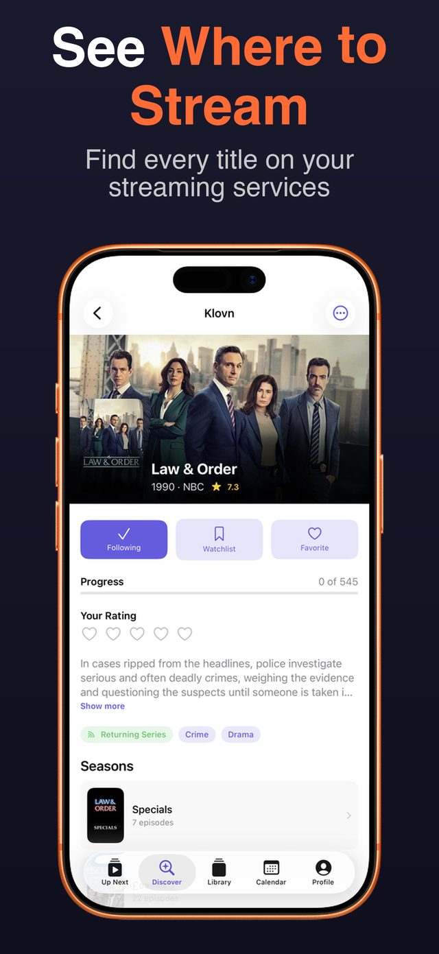 Where to watch — streaming providers for a show